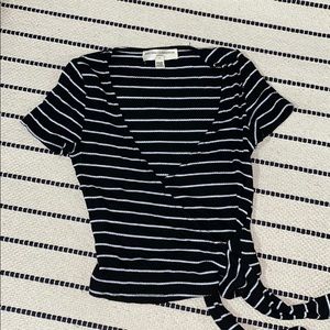 cute wrap shirt